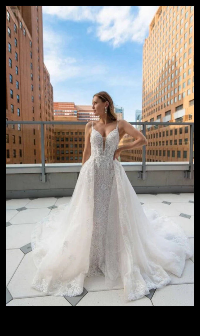 Eleganță contemporană: rochie de mireasă modernă minuni