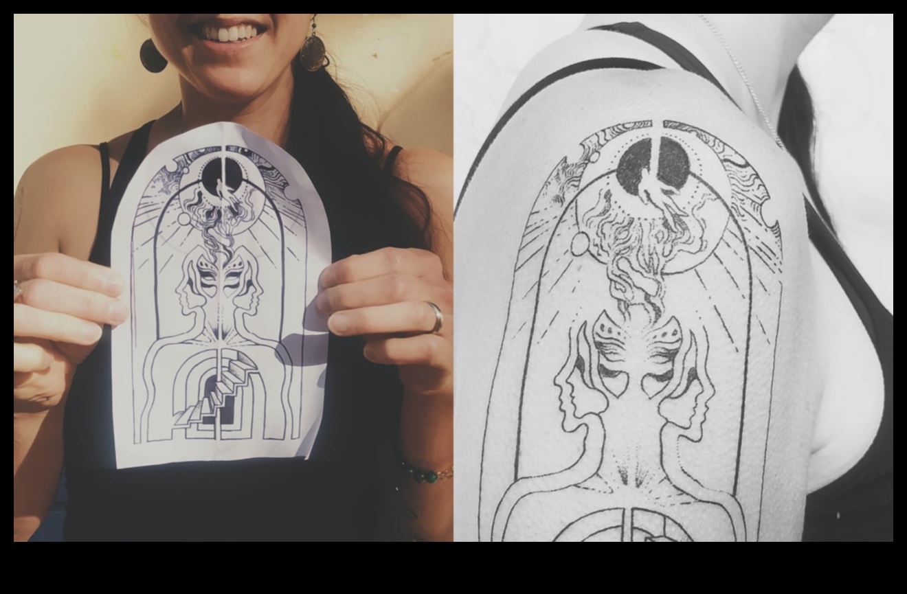 Crearea identității Cum îți spun modelele de tatuaje personalizate povestea 4 Identitate de creație: modele de tatuaje personalizate explorate