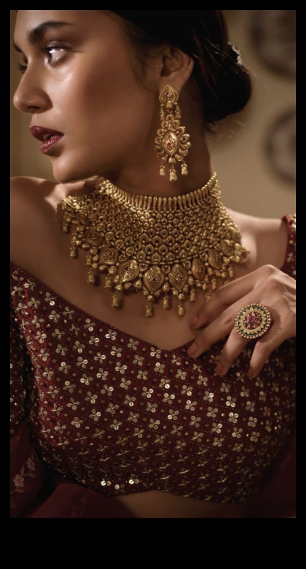 Glamour in Gold: Bijuterii de mireasă de lux