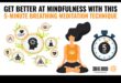 Respirați, expirați: ameliorarea stresului prin meditație zilnică